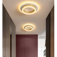 Plafoniera rotunda aurie LED lumina calda neutra rece 1500 lm